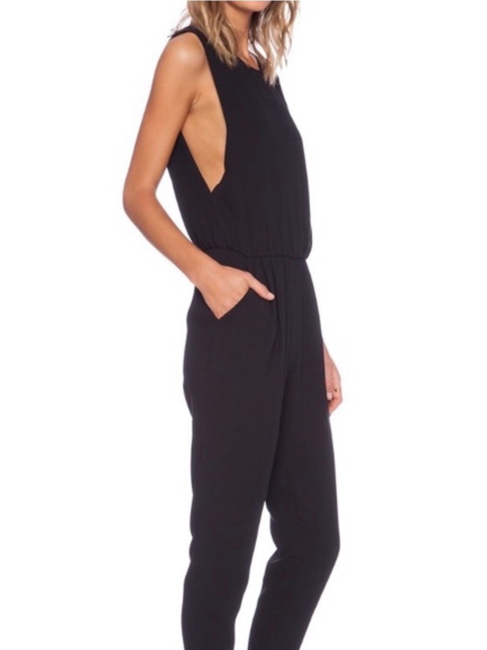 Blaque Label | Black Sleeveless Jumpsuit, S - Picture 3 of 12